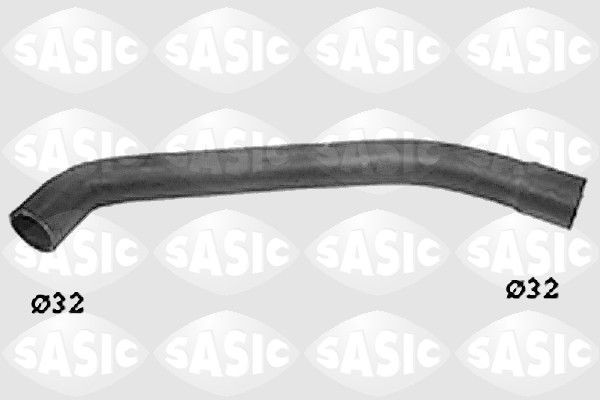 SASIC SWH6784: Furtun radiator superior dreapta