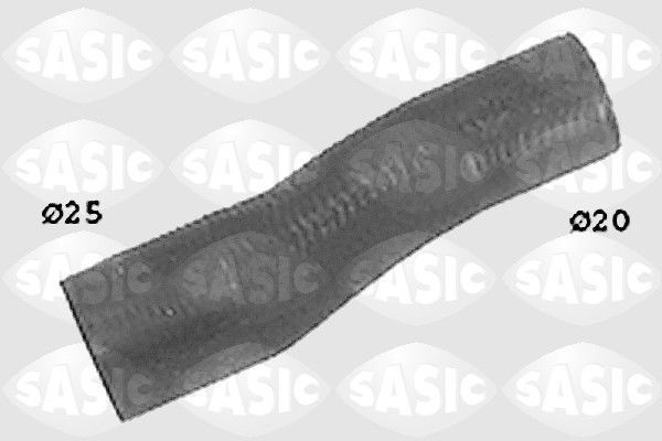 SASIC SWH6794: Radiatorslange senter høyre