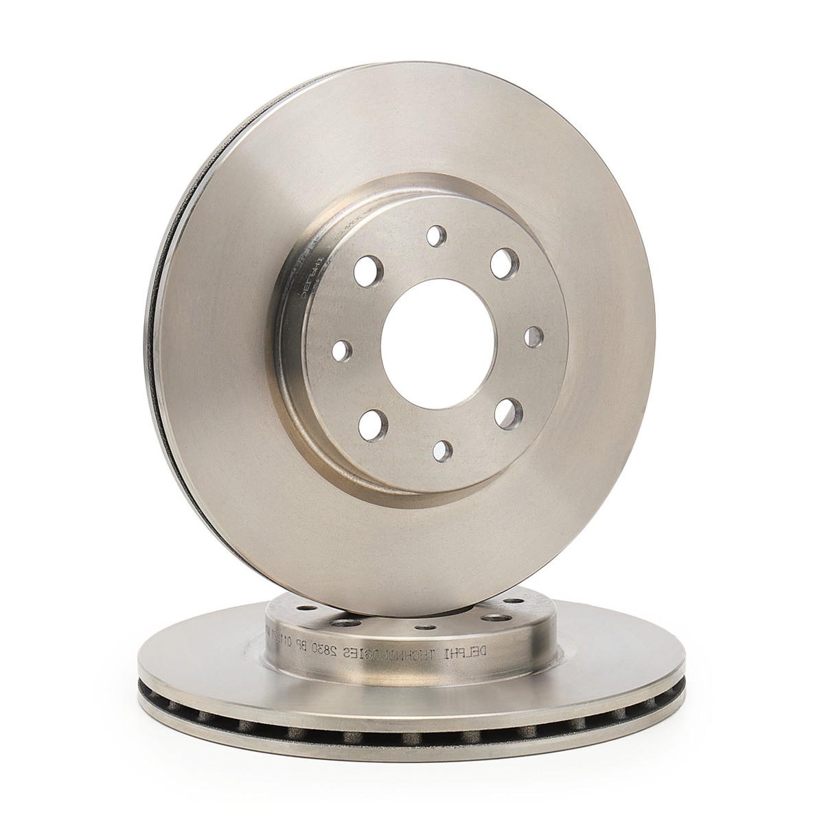DELPHI BG2830: Bromsskiva Ø: 257mm, ventilerad, Ø: 257mm, oljad