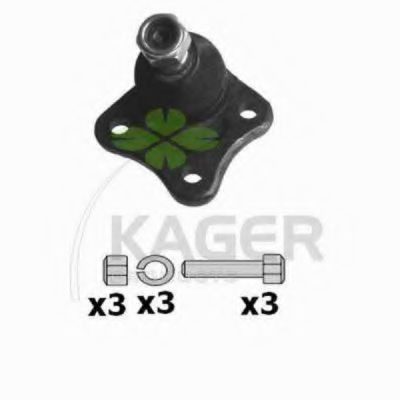 KAGER 88-0337: Kande- / juhtliigend vasakul, Esisild