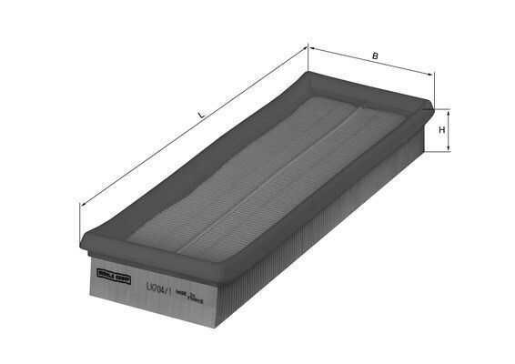 MAHLE ORIGINAL LX 704/1: Õhufilter