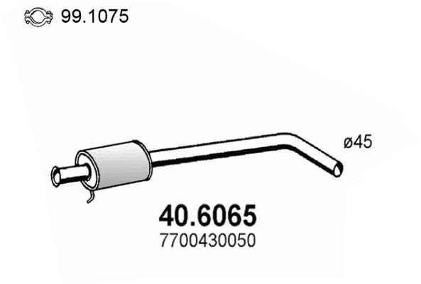 ASSO 40.6065: Toba esapament intermediara