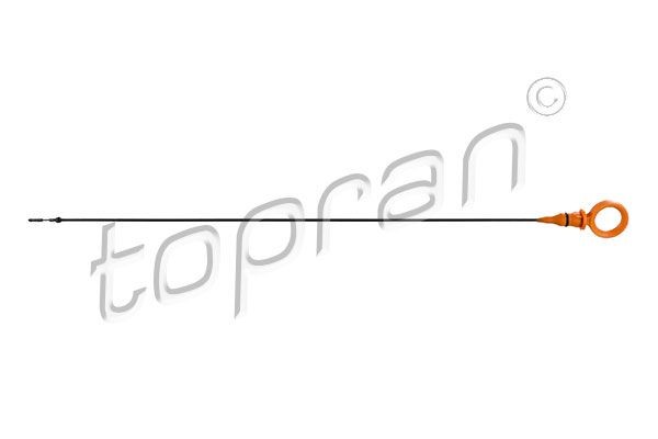TOPRAN 103 014: Ulożenie motora vzadu vpravo