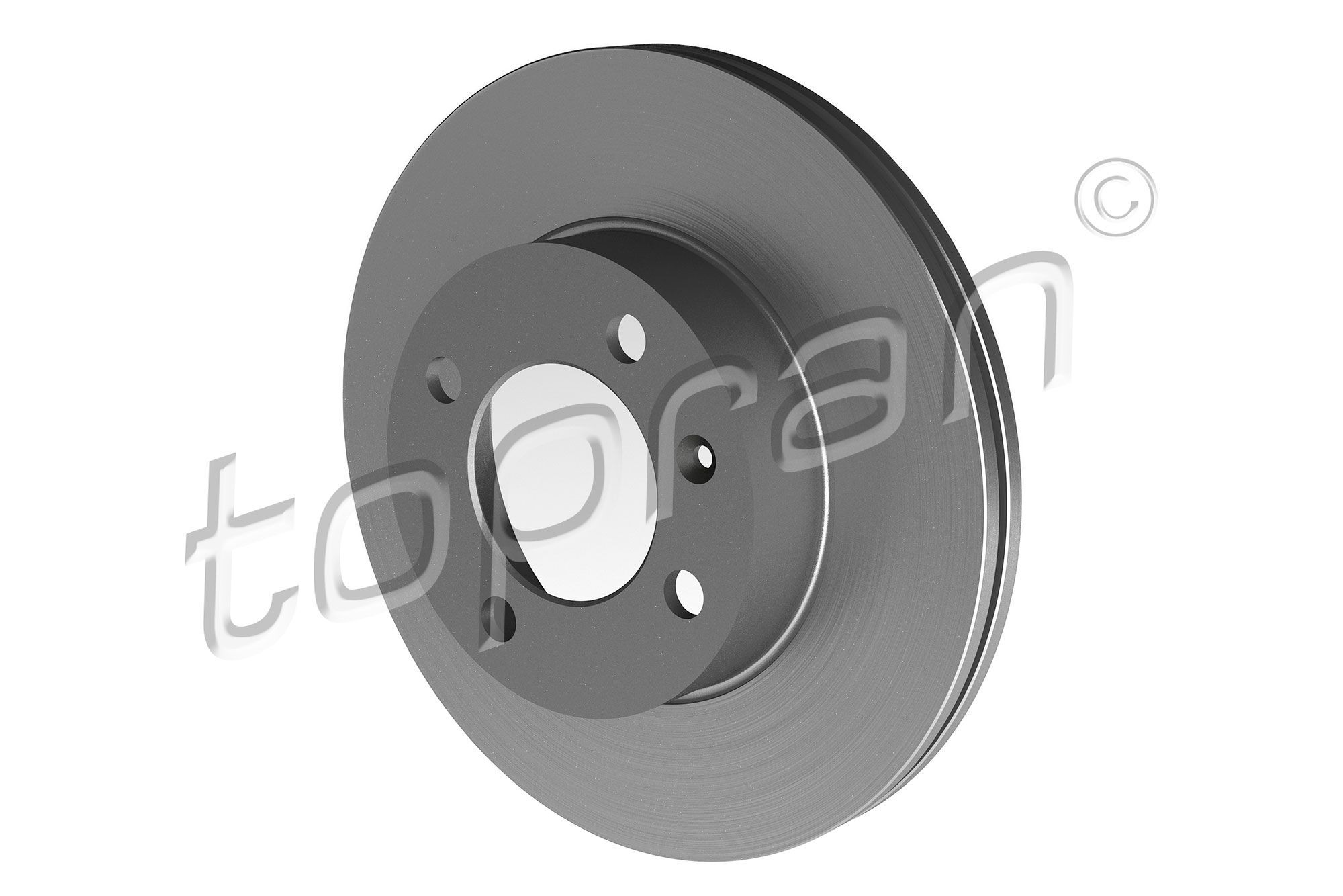 TOPRAN 103 407: Piduriketas Esisild, Ø: 238mm, õhutusega, Ø: 238mm