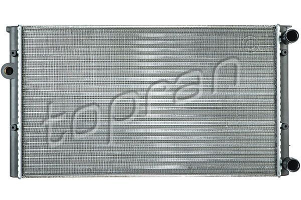 TOPRAN 107 367: Radiaator, mootorijahutus