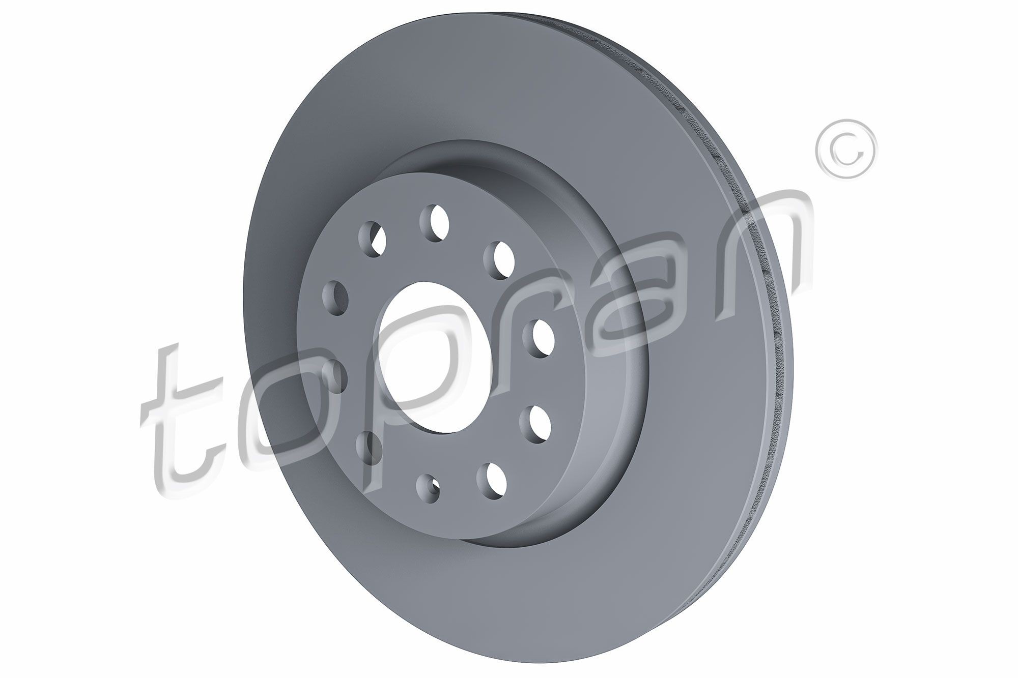 TOPRAN 110 074: Piduriketas Esisild, Ø: 280mm, õhutusega, Ø: 280mm, kaetud