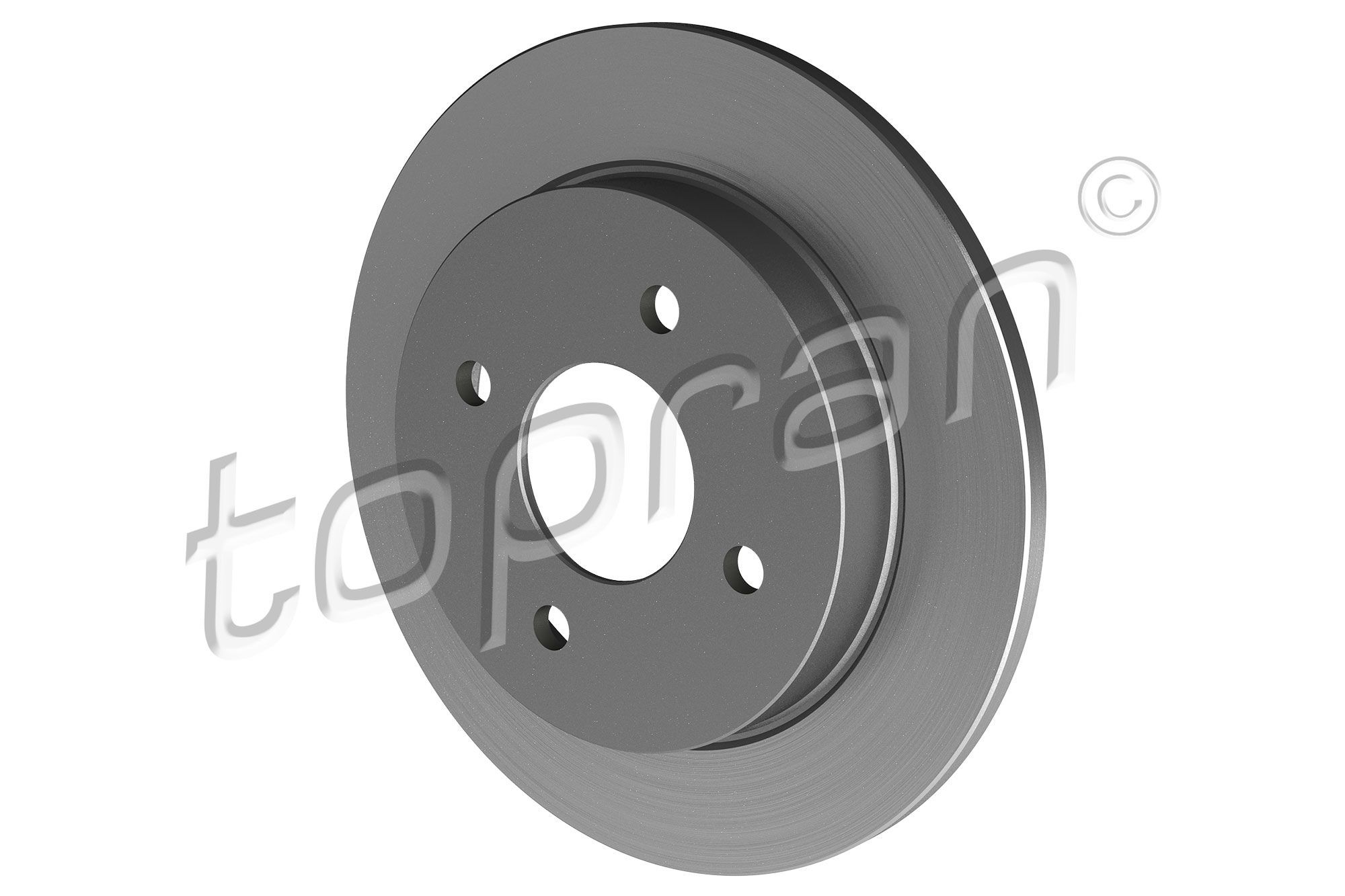 TOPRAN 300 293: Piduriketas Tagasild, Ø: 253mm, täis, Ø: 253mm