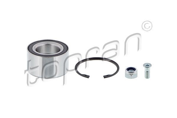 TOPRAN 301 166: Disc de frână punte fata, Ř: 270mm, ventilat, Ř: 270mm