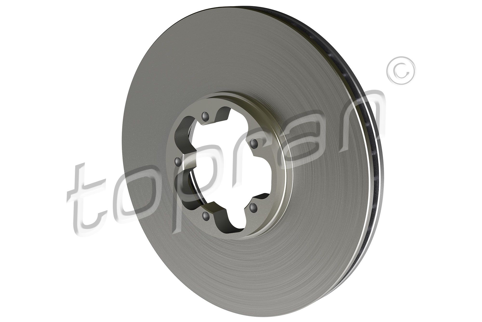 TOPRAN 302 087: Piduriketas Esisild, Ø: 294mm, õhutusega, Ø: 294mm