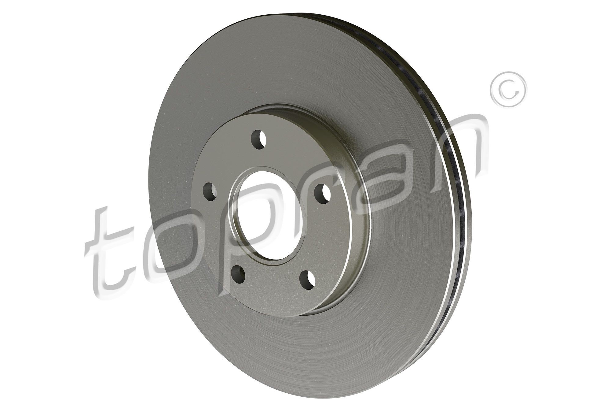 TOPRAN 302 248: Piduriketas Esisild, Ø: 278mm, õhutusega, Ø: 278mm