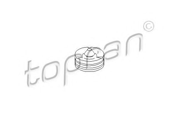 TOPRAN 400 218: Tampon cauciuc, amortizor esapament