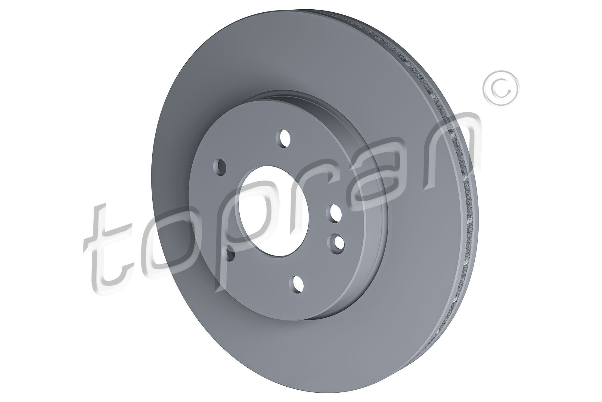 TOPRAN 400 856: Piduriketas Esisild, Ø: 288mm, õhutusega, Ø: 288mm, kaetud