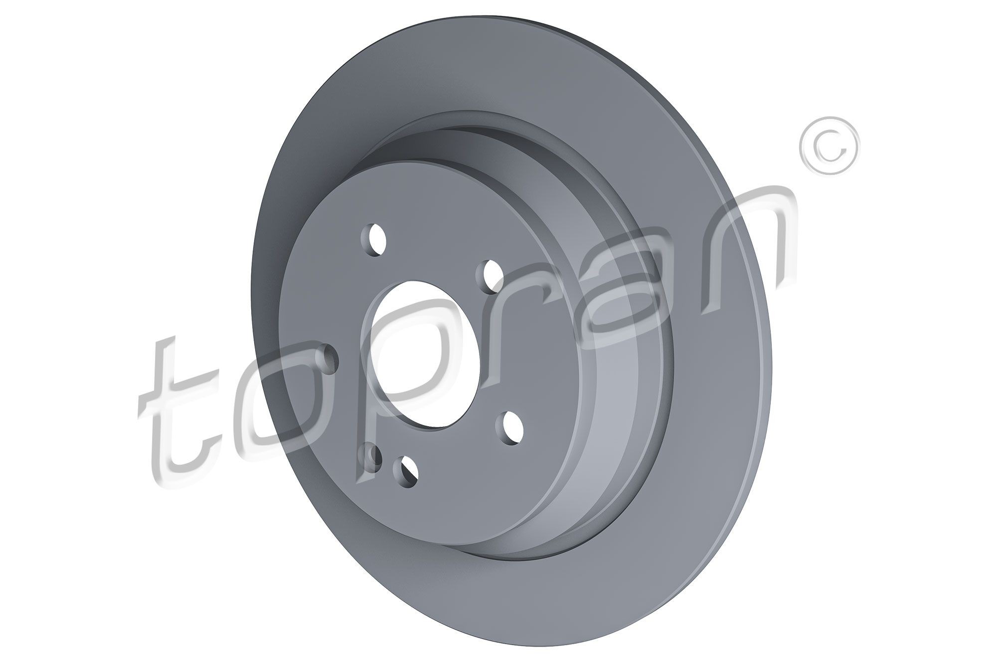 TOPRAN 401 928: Piduriketas Tagasild, Ø: 296mm, täis, Ø: 296mm, kaetud