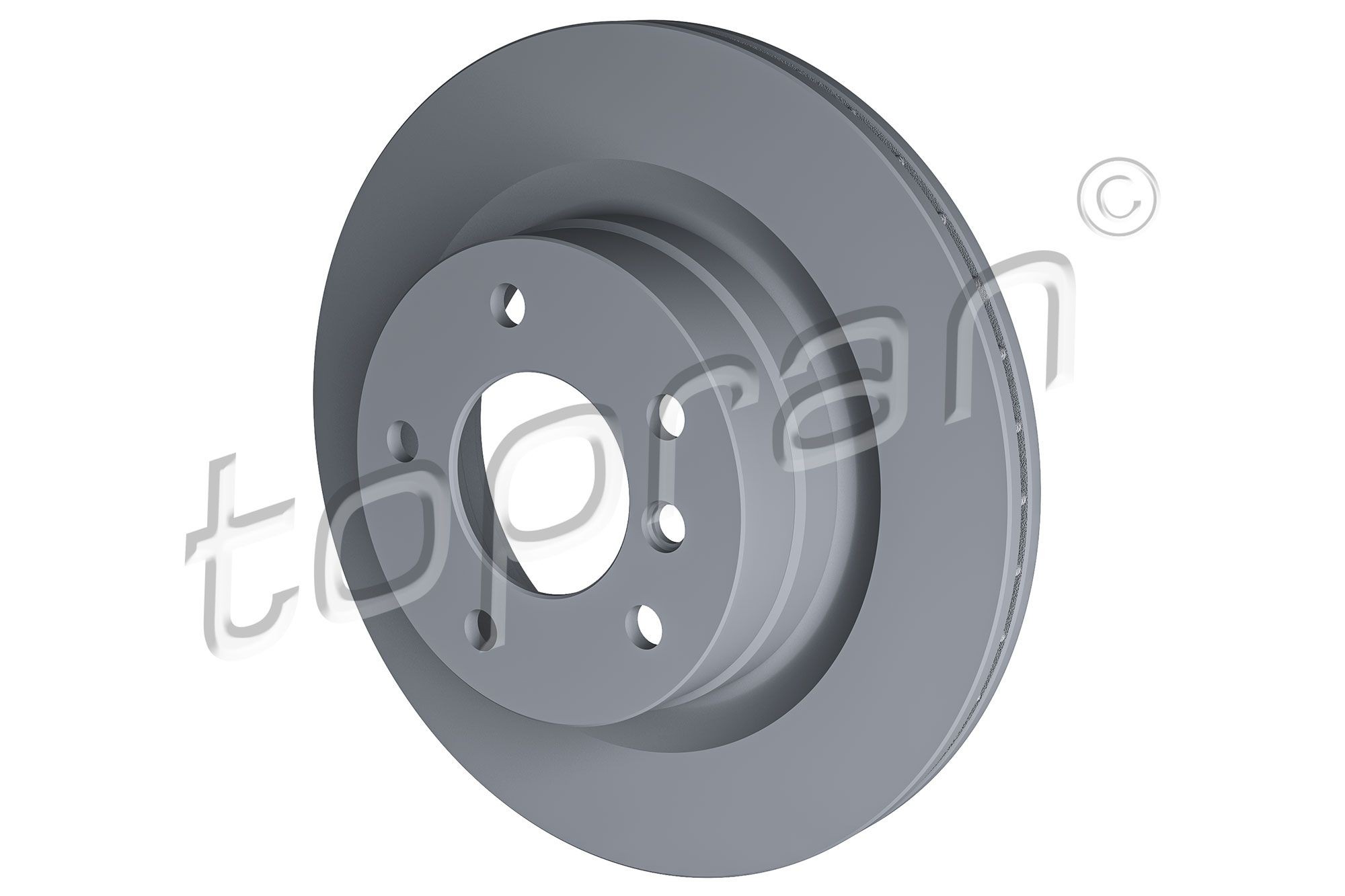 TOPRAN 500 949: Piduriketas Tagasild, Ø: 300mm, õhutusega, Ø: 300mm, kaetud