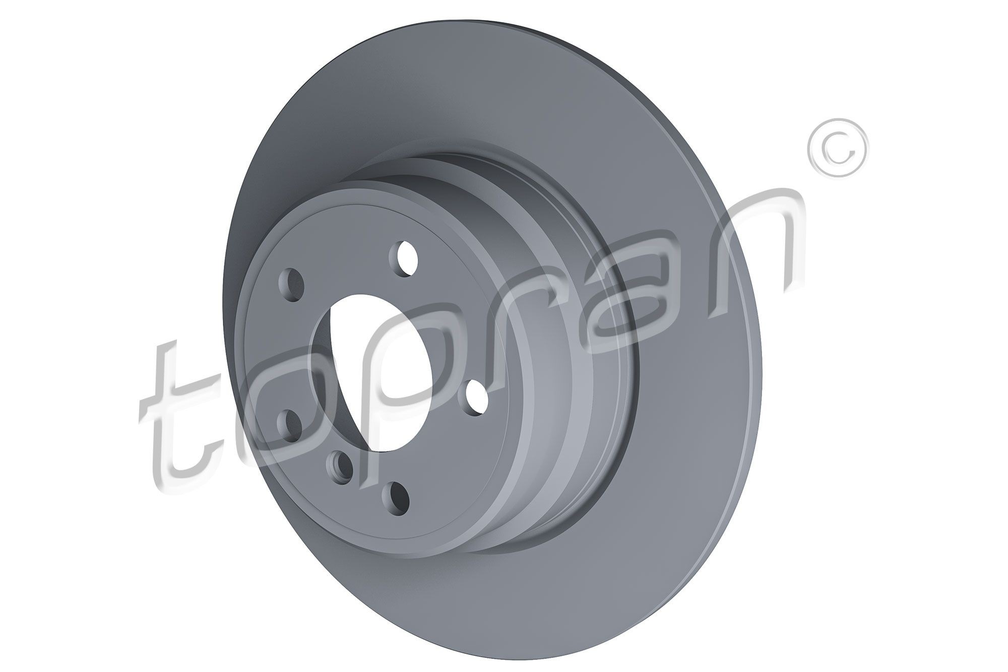 TOPRAN 501 192: Disc de frână puntea spate, Ř: 324mm, plin, Ř: 324mm, acoperit (cu un strat protector)