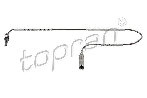 TOPRAN 501 466: Senzor, turatie roata Axa spate stanga, Axa spate dreapta, 1000mm, cu cablu