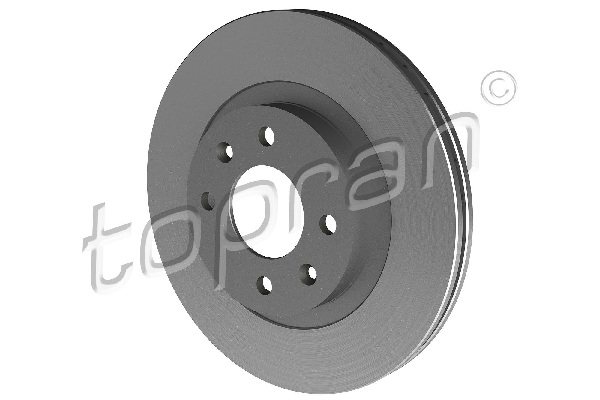 TOPRAN 700 180: Piduriketas Esisild, Ø: 259mm, õhutusega, Ø: 259mm