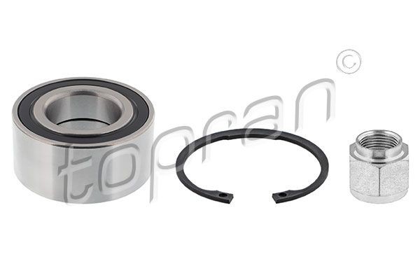 TOPRAN 720 201: Kit cuscinetto ruota Assale anteriore Sx, Assale anteriore Dx, con dado, con anello sicurezza