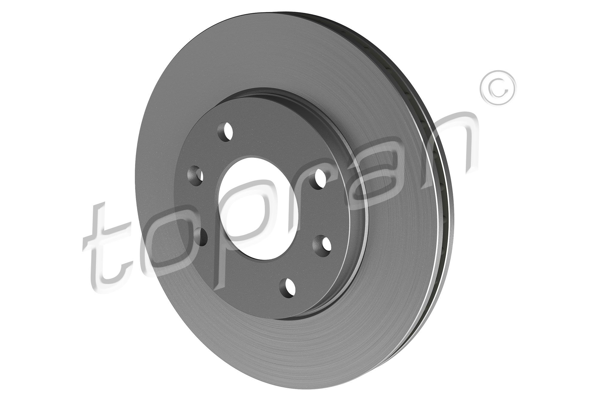 TOPRAN 720 240: Piduriketas Esisild, Ø: 247mm, õhutusega, Ø: 247mm
