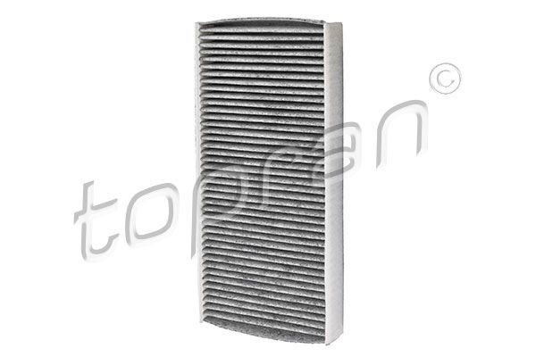 TOPRAN 720 291: Filtru, aer habitaclu cu efect de aspirare, Insertie filtru, Filtru carbon activ