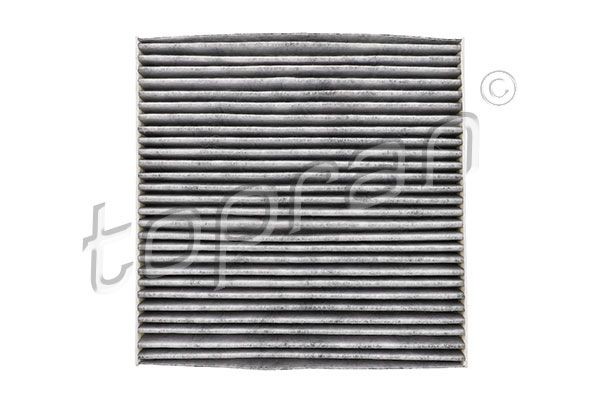 TOPRAN 720 332: Filtru, aer habitaclu cu efect de aspirare, Insertie filtru, Filtru carbon activ