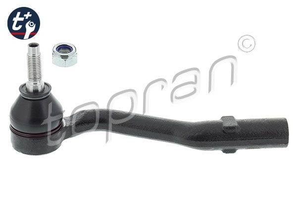 TOPRAN 720 421: Styrled framaxel vänster, 170mm, med mutter