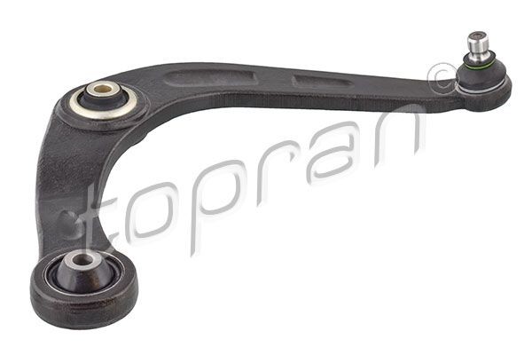 TOPRAN 720 787: Braccio oscillante, sospensione ruota Assale anteriore Dx, Acciaio fuso, con snodo portante/di guida, con cuscinetto in gomma