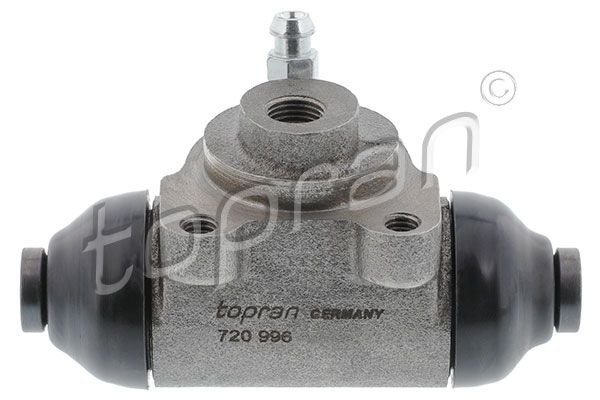 TOPRAN 720 996: Rattapidurisilinder Tagasild vasakul, Tagasild paremal, koos õhutusklapiga