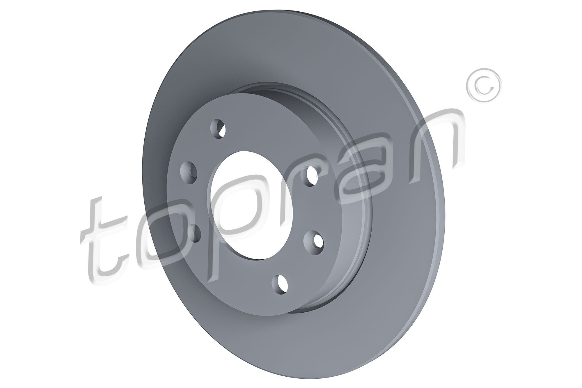 TOPRAN 721 182: Piduriketas Tagasild, Ø: 247mm, täis, Ø: 247mm, kaetud