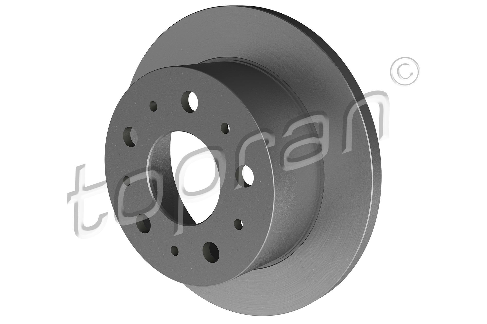 TOPRAN 721 184: Piduriketas Tagasild, Ø: 280mm, täis, Ø: 280mm