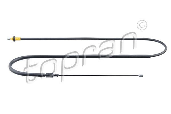 TOPRAN 721 667: Cablu, frana de parcare spate dreapta