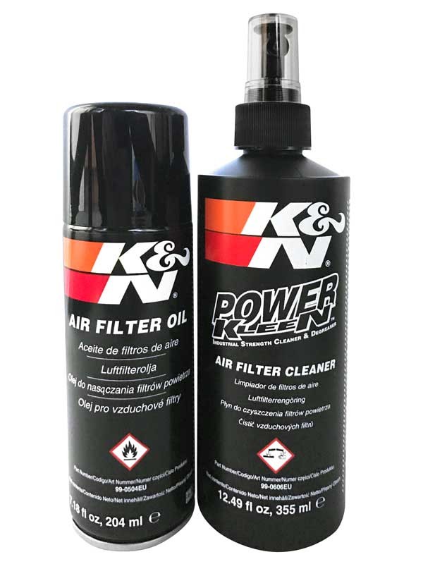 K&N Filters 99-5000EU: Puhastaja / vedeldi Recharger Kit - Aerosol Oil & Cleaner