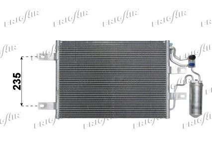 FRIGAIR 0807.2038: Condensator, climatizare 500 x 365 x 16 mm