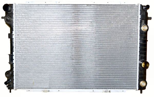 NRF 53104: Radiatorius, variklio aušinimas Aliuminis, su tvirtinimo dalimis EASY FIT