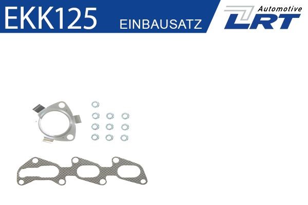 LRT EKK125: Set montare, catalizator