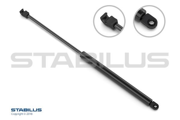 STABILUS 8908CO: Gāzes atspere, Bagāžas / Kravas nodalījuma vāks 465mm, // LIFT-O-MAT®