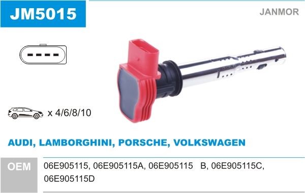 JANMOR JM5015: Süütepool