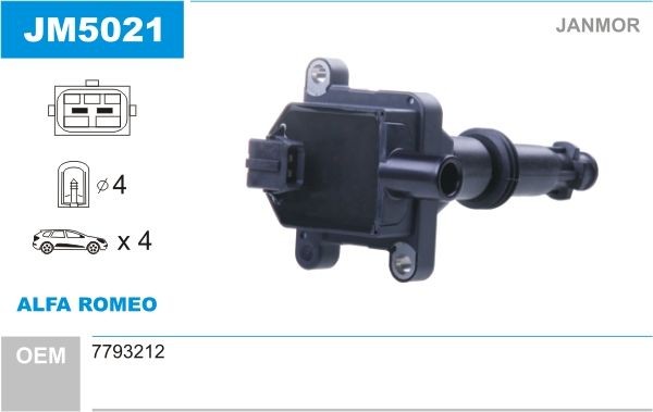 JANMOR JM5021: Süütepool