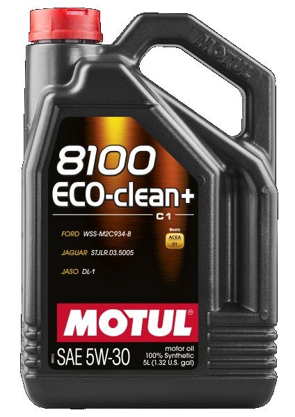 MOTUL 101584: Mootoriõli 5l, 5W-30 8100, ECO-CLEAN+