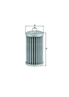 MAHLE ORIGINAL KX 39: Filtru combustibil