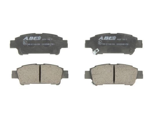 ABE C22025ABE: Piduriklotsid Tagasild