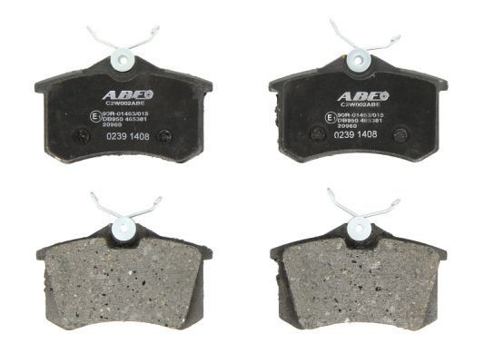 ABE C2W002ABE: Piduriklotsid Tagasild