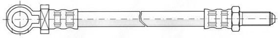FERODO FHY2387: Bremseslange 295mm