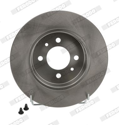 FERODO DDF362: Piduriketas Ø: 265mm, täis, Ø: 265mm, õlitatud, koos kruvidega PREMIER