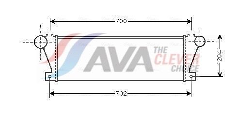 AVA COOLING SYSTEMS IV4021: Vahejahuti Ühendus vasakul, nurga all, ilma kiirühenduseta