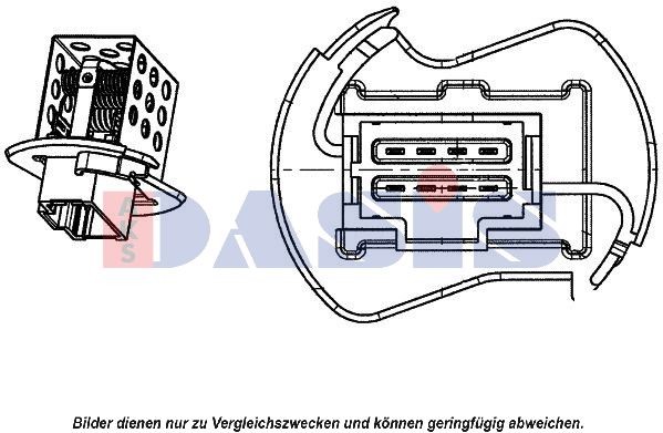 AKS DASIS 740151N: Electromotor, ventilatie interioara