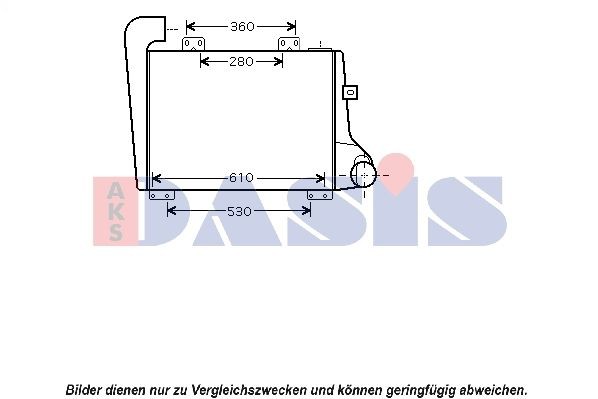 AKS DASIS 397005N: Intercooler