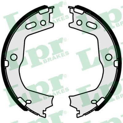 LPR 01046: Set saboti frana, frana de mana 190mm