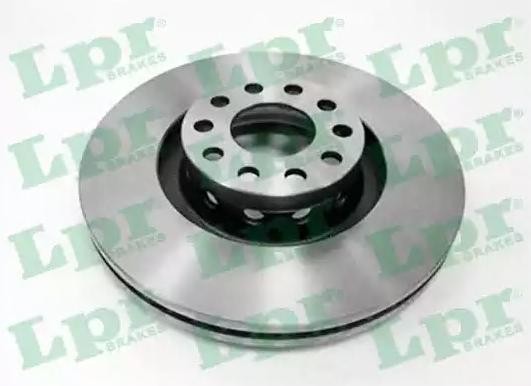 LPR A1018V: Piduriketas Ø: 323mm, sisemine õhutus, Ø: 323mm