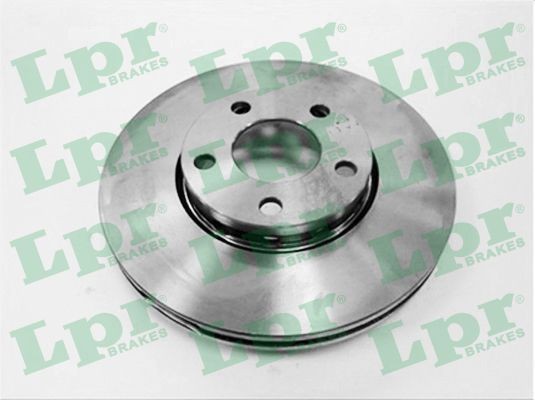 LPR A1371V: Piduriketas Ø: 288mm, sisemine õhutus, Ø: 288mm